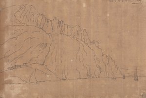 ジェノアの海岸 作： John Robert Cozens